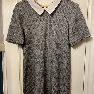 Gray T-shirt dress